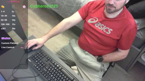 Snapshot of cypheros2025 chatting on 12, 2, 2026 Chris online show from 12, 2, 2026