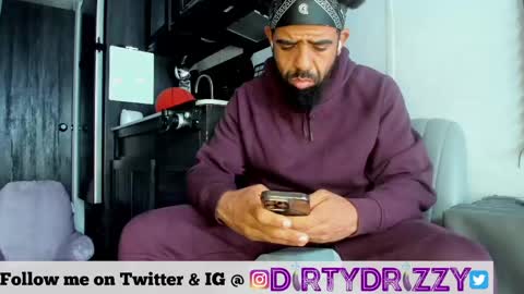 Snapshot of drizzys_room chatting on 5, 5, 2026 DirtyDrizzy online show from 5, 5, 2026