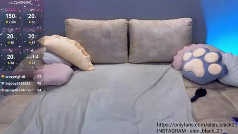 Snapshot of elen_black_23 chatting on 21, 2, 2025 Lena -  online show from 21, 2, 2025
