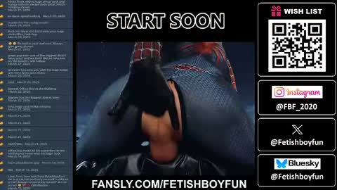 FetishBoyFun online show from 31, 3, 2026