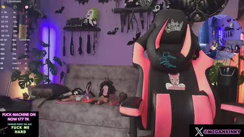 Snapshot of fetishkinkymegan chatting on 9, 1, 2026 kinky Megan Draven online show from 9, 1, 2026