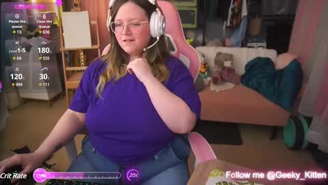 Geeky Kitten Leina -  online show from 1, 3, 2025