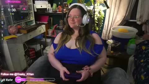 Geeky Kitten Leina -  online show from 22, 9, 2025