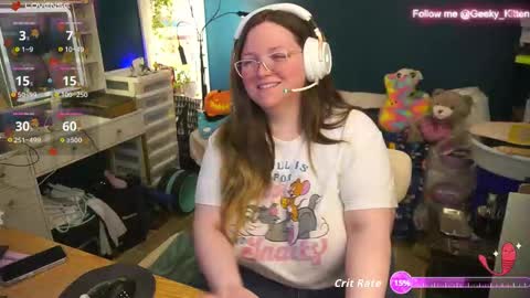 Geeky Kitten Leina -  online show from 16, 10, 2025