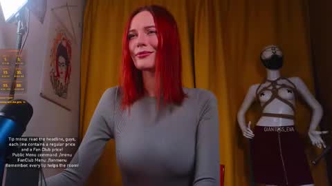 Snapshot of giantess_eva chatting on 12, 11, 2025 Eva online show from 12, 11, 2025