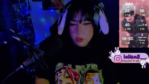 Snapshot of gloriette__ chatting on 19, 1, 2025 LALISA online show from 19, 1, 2025