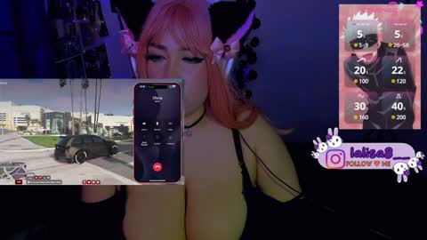 Snapshot of gloriette__ chatting on 28, 1, 2025 LALISA online show from 28, 1, 2025