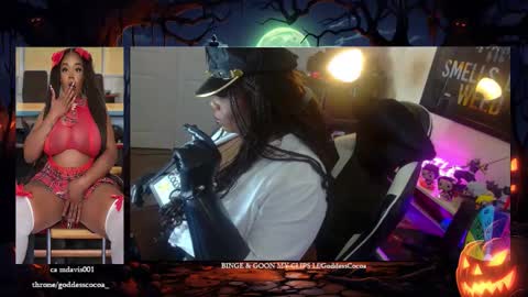 Snapshot of goddesscocoaa chatting on 24, 10, 2025 Goddess Cocoa online show from 24, 10, 2025