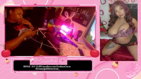 Goddess Cocoa online show from 28, 4, 2026