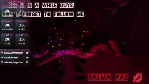 Snapshot of hairyandsexysalma chatting on 20, 1, 2025 SALMA  online show from 20, 1, 2025