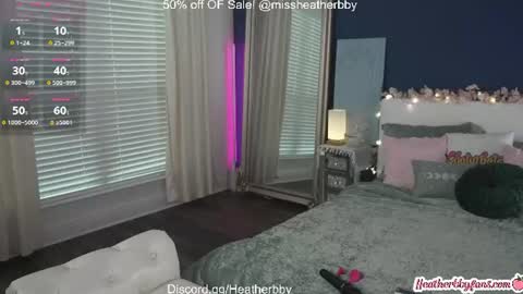 Snapshot of heatherbby chatting on 12, 6, 2026 Heather online show from 12, 6, 2026