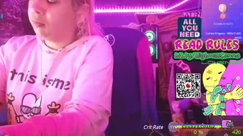 HiGHNESS CANNA online show from 10, 12, 2024
