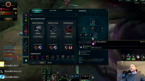 Beau Beckett online show from 28, 2, 2026