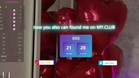 Snapshot of jane_meys chatting on 16, 2, 2025 your kitty JANE roawww online show from 16, 2, 2025