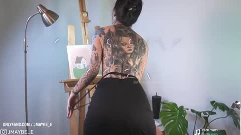 Snapshot of janne_maybe chatting on 18, 2, 2025 jmaybe e online show from 18, 2, 2025