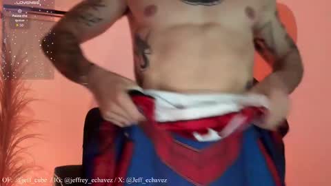 Snapshot of jeff_cube chatting on 16, 10, 2025 Jeff and Mugi Independent model online show from 16, 10, 2025