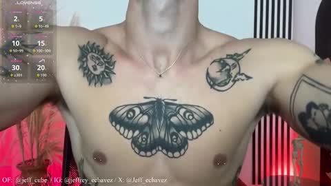 Snapshot of jeff_cube chatting on 24, 11, 2025 Jeff and Mugi Independent model online show from 24, 11, 2025