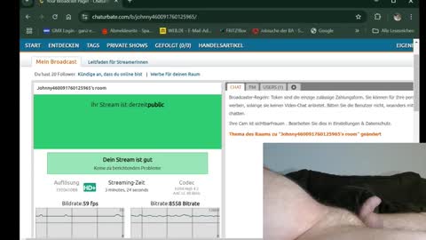 Snapshot of johnny460091760125965 chatting on 25, 12, 2024 johnny460091760125965 online show from 25, 12, 2024