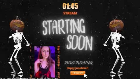 June Juniper online show from 6, 10, 2025