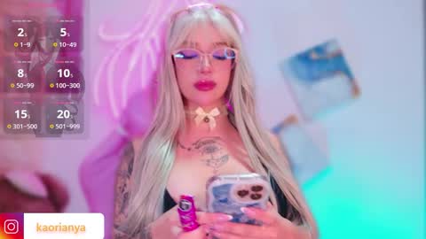 Kaori online show from 23, 2, 2026