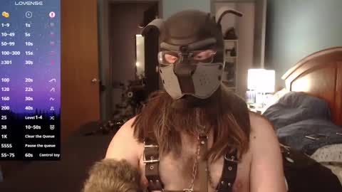 kinkywolf87 online show from 2, 3, 2025