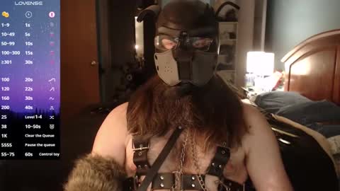 kinkywolf87 online show from 9, 3, 2025