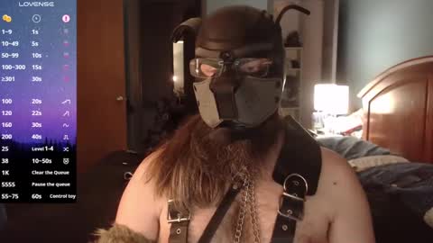 kinkywolf87 online show from 12, 3, 2025