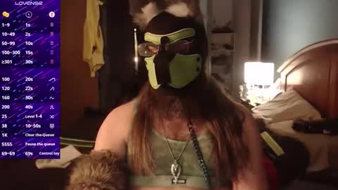 kinkywolf87 online show from 6, 11, 2025