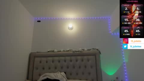 Snapshot of kristy_calderon chatting on 18, 12, 2025 Juliette online show from 18, 12, 2025