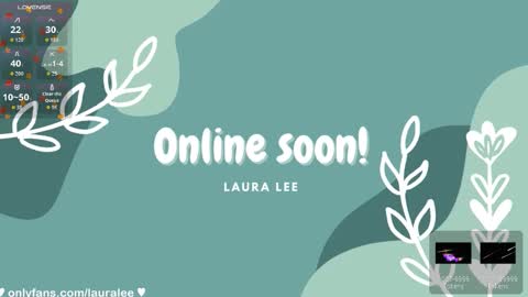 Laura Lee. online show from 23, 10, 2025