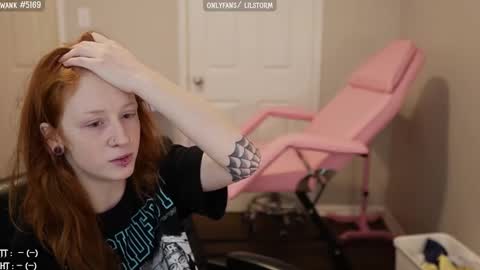 Snapshot of lilst0rm chatting on 26, 2, 2025 lil or red online show from 26, 2, 2025