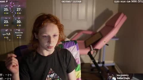 Snapshot of lilst0rm chatting on 1, 10, 2025 lil or red online show from 1, 10, 2025