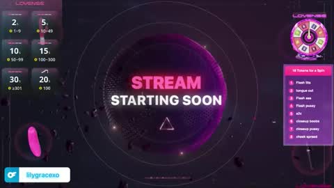 Lily Grace online show from 22, 2, 2026