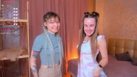 Hello our names are Kate and Alice this is our first day here. online show from 6, 12, 2024