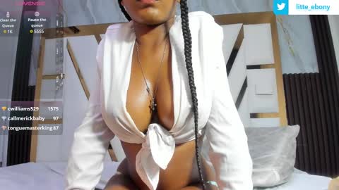 Snapshot of litte_ebony chatting on 8, 3, 2025 Ashley online show from 8, 3, 2025