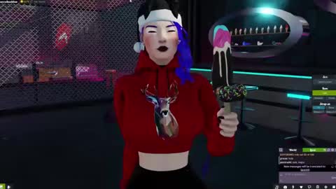 Snapshot of little_doll25 chatting on 17, 12, 2024 Succubus Blue online show from 17, 12, 2024