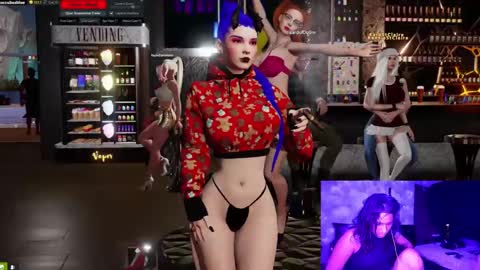 Snapshot of little_doll25 chatting on 22, 12, 2024 Succubus Blue online show from 22, 12, 2024