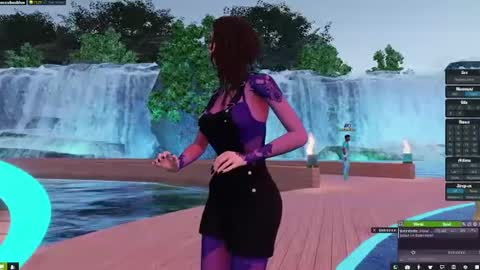 Snapshot of little_doll25 chatting on 18, 1, 2025 Succubus Blue online show from 18, 1, 2025