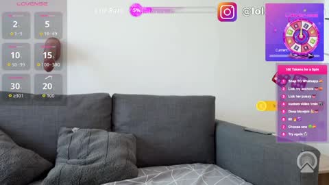 Snapshot of lolajustforyou chatting on 16, 5, 2026 LolaJustForYou online show from 16, 5, 2026