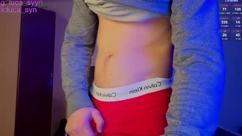 Snapshot of luca_syn chatting on 26, 4, 2026 Luca S online show from 26, 4, 2026
