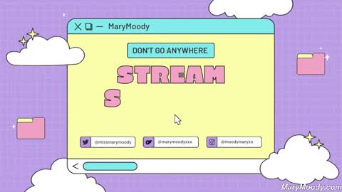 Mary Moody online show from 16, 2, 2025