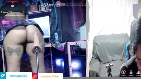 Snapshot of merry530 chatting on 22, 7, 2026 monique530 online show from 22, 7, 2026