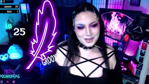 Snapshot of metalpocahotass chatting on 31, 1, 2025 MetalPocahotass online show from 31, 1, 2025