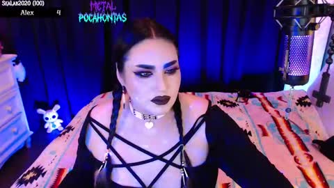Snapshot of metalpocahotass chatting on 13, 9, 2025 MetalPocahotass online show from 13, 9, 2025