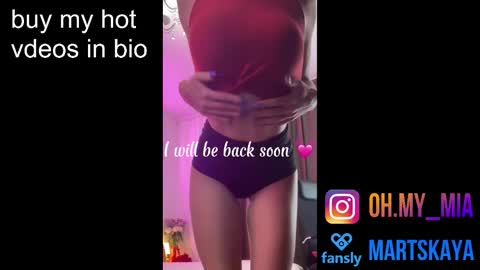 Mia Martskaya online show from 7, 10, 2025