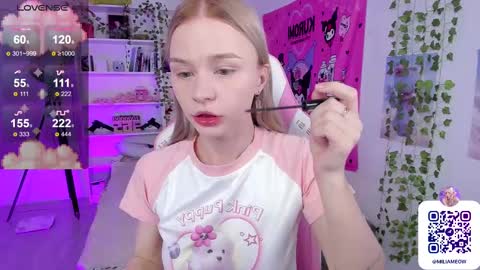 Snapshot of miliameow chatting on 14, 2, 2025 Milia online show from 14, 2, 2025