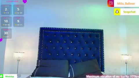 Milu ballmer  online show from 27, 3, 2026