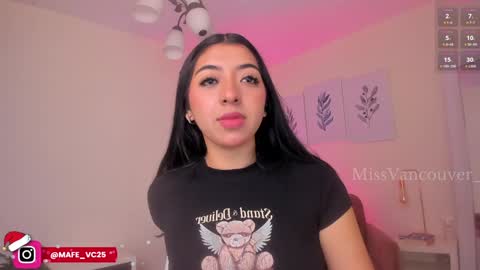 Snapshot of missvancouver_ chatting on 12, 12, 2024 Mafe Jimenez online show from 12, 12, 2024