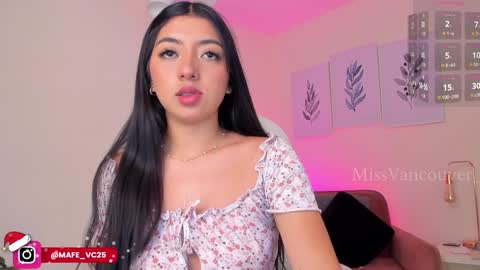 Snapshot of missvancouver_ chatting on 15, 12, 2024 Mafe Jimenez online show from 15, 12, 2024