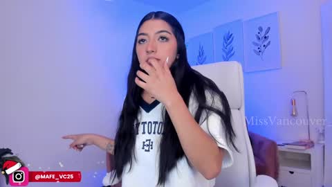 Snapshot of missvancouver_ chatting on 7, 1, 2025 Mafe Jimenez online show from 7, 1, 2025